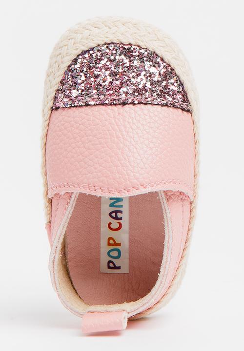 Pop Candy - Glitter Slip On Pale Pink