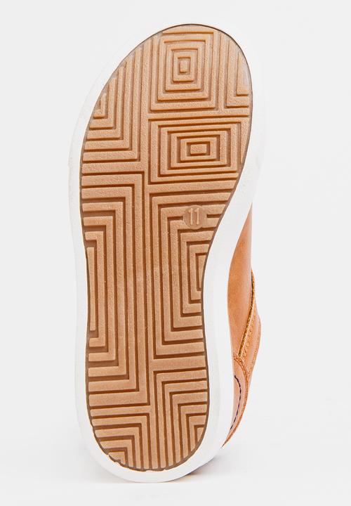 Bubblegummers - PU Sneaker Brown