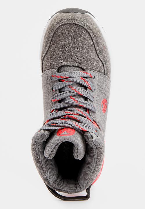 Bubblegummers - High Top Lace Up Sneaker Grey