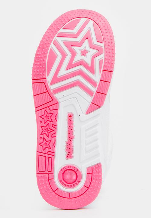 Bubblegummers - High Top Lace Up Sneaker White