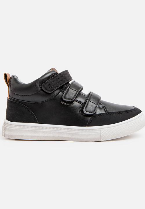 Bubblegummers - Velcro Strap Sneakers Black