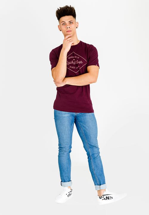 Quiksilver - Amethys Tshirt Burgundy