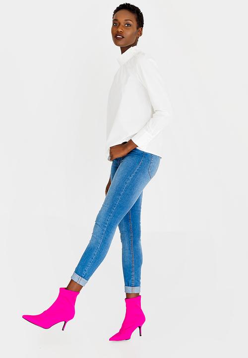 Vero Moda - Button Detail Shirt White