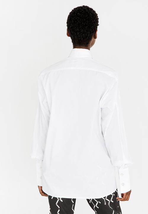 Chulaap - Shirt with Tie Detail White