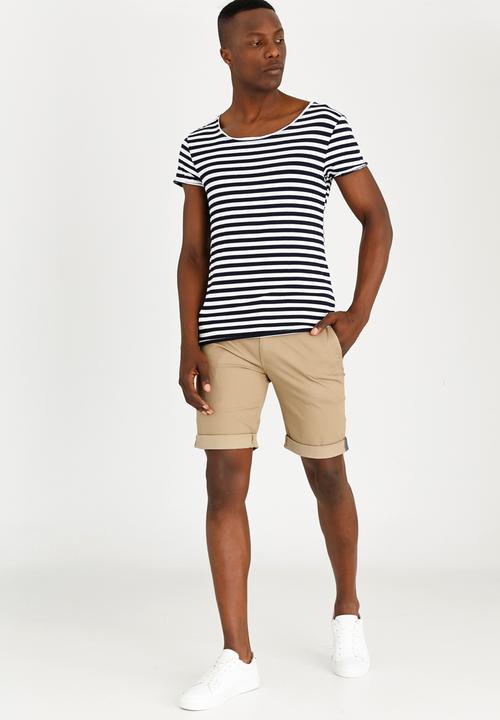 STYLE REPUBLIC - Gallant Striped Tee White