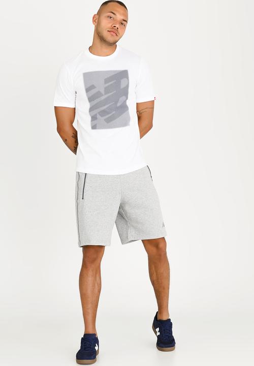 New Balance  - Essentials Matrix Tee White
