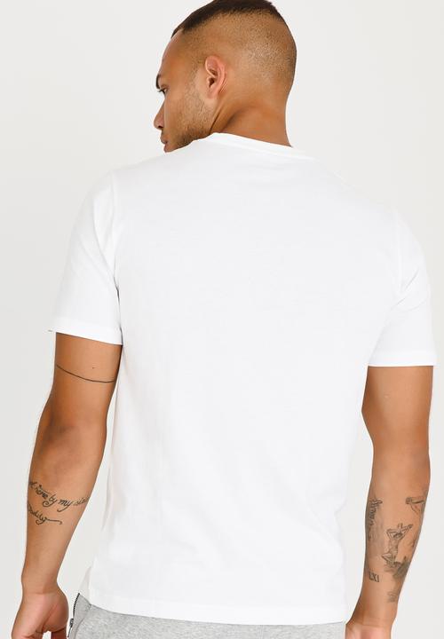 New Balance  - Essentials Matrix Tee White