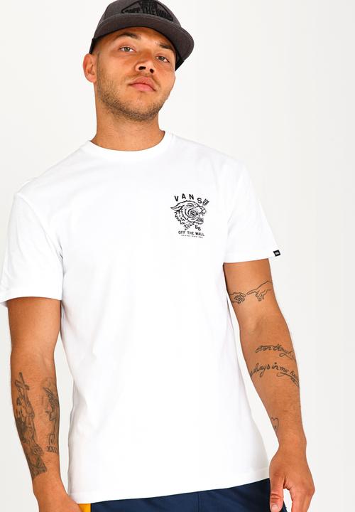 Vans - Tied Tongue  Printed Tee White