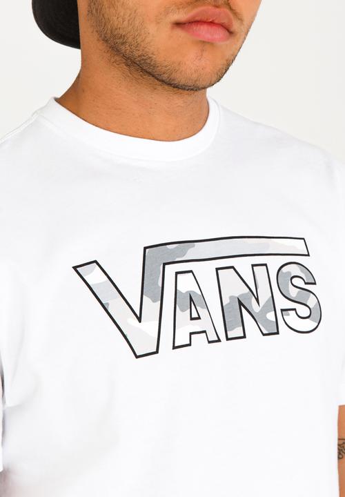 Vans - Classic Logo Fill T Shirt White