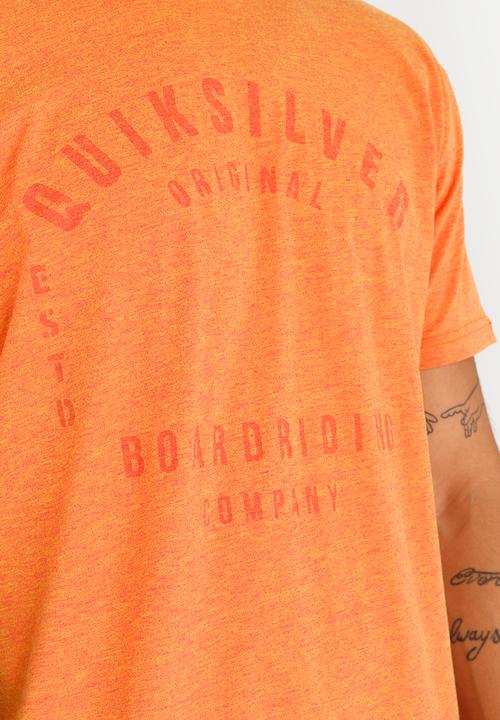 Quiksilver - Crafty Crew Neck Tee Orange