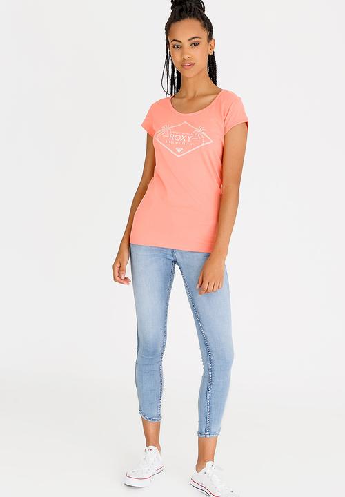 Roxy - Mex Tube Surfin Tee Coral