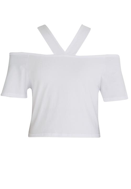Rebel Republic - Crop Top White