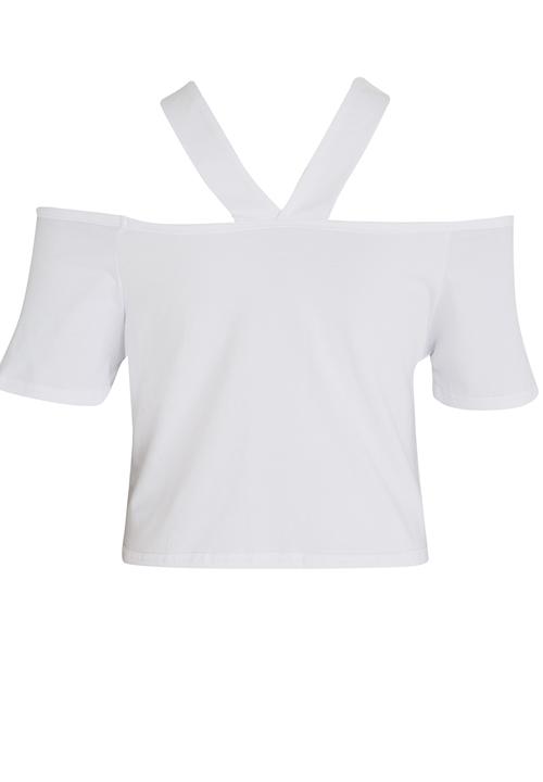 Rebel Republic - Crop Top White