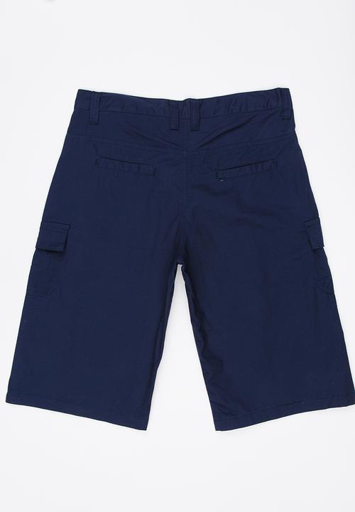 Retro Fire - Boys Shorts Navy