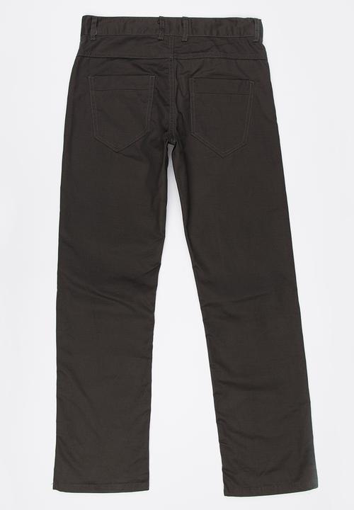 Retro Fire - Boys Twill Jeans Taupe