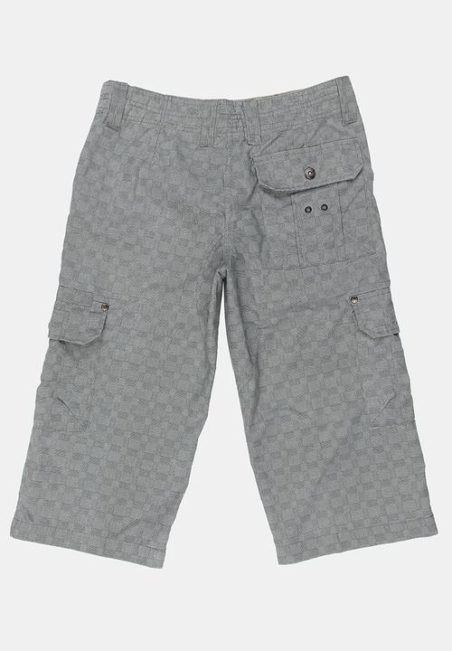 Retro Fire - Boys Cammy Shorts Grey
