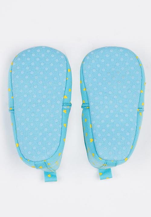 Pop Candy - Girls Printed Pump Blue