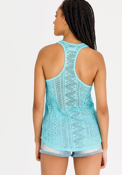 Lizzy - Larkin Vest Mid Blue
