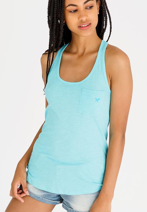 Lizzy - Larkin Vest Mid Blue