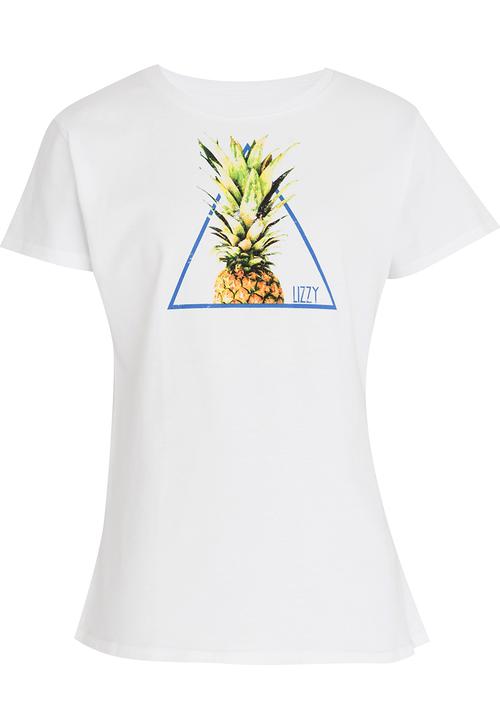 Lizzy - Chantal Tee White
