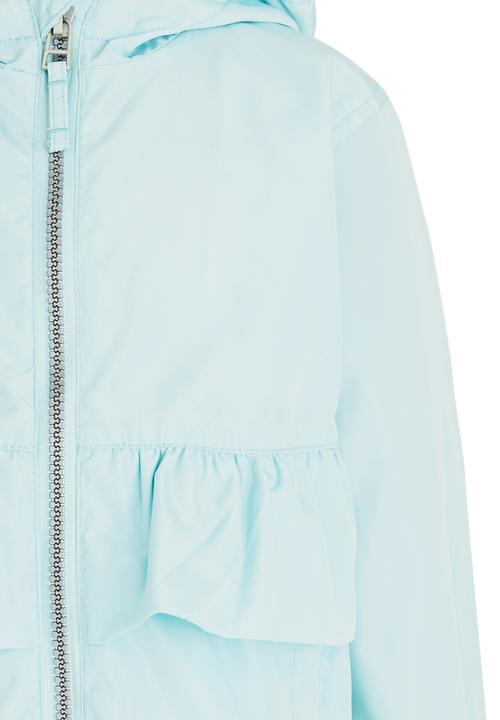 Pop Candy - Printed Hooded Jacket Pale Blue