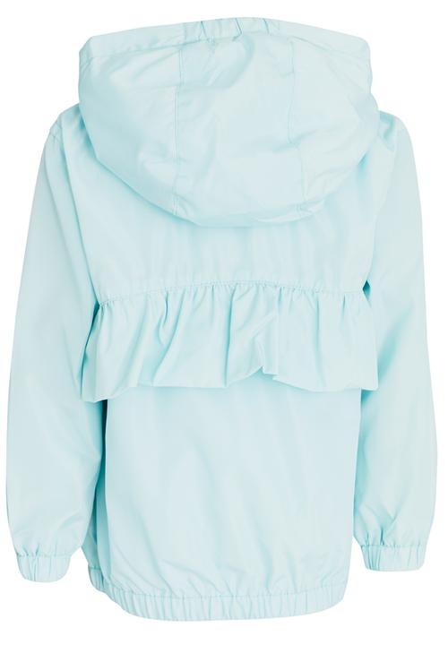 Pop Candy - Printed Hooded Jacket Pale Blue