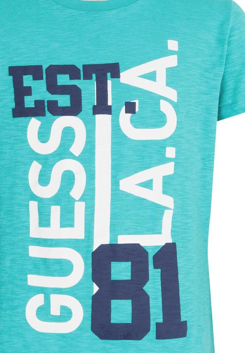 GUESS - Est. 81 Tee Light Green