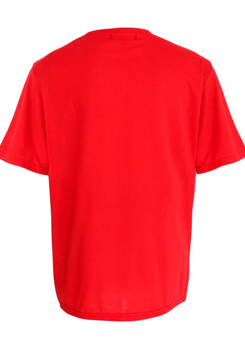 Retro Fire - Boys Tee Red