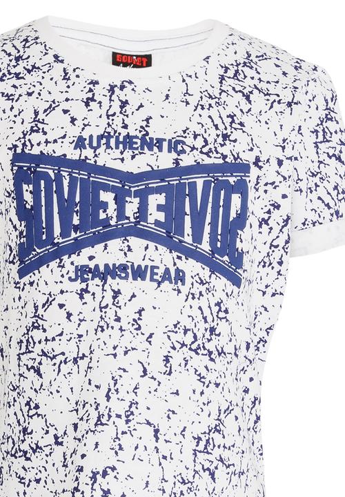 SOVIET - Blackpool Tee White