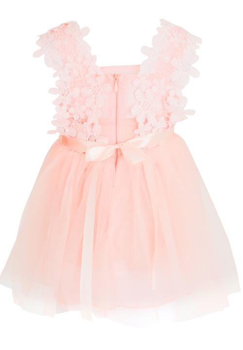 Pop Candy - Flower Princess Dress Pale Pink