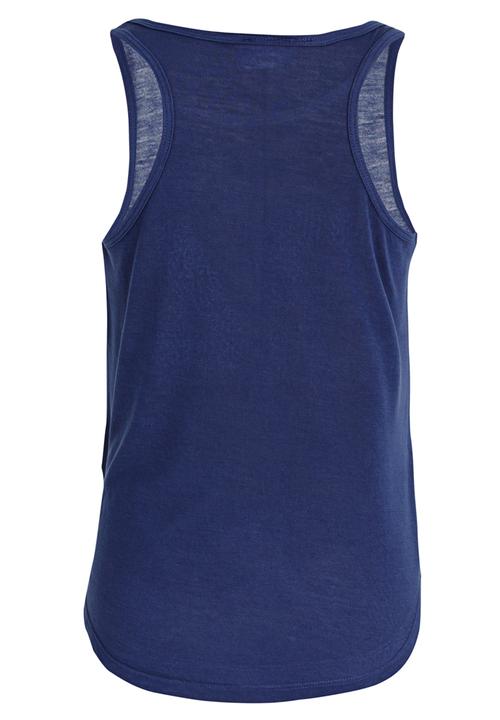 Pop Candy - Numbers Sequin Vest Navy