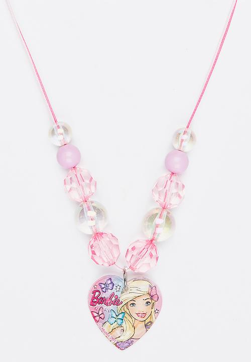 Character Fashion - Barbie Necklace Dark Pink