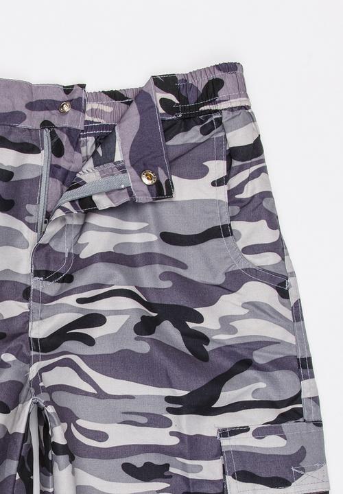Twin Clothing - Boys Camo Shorts Multi-colour