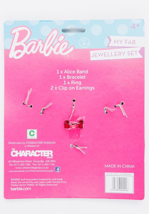 Character Fashion - Aliceband Set Dark Pink