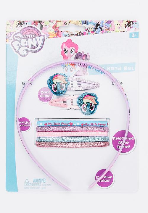 Character Fashion - My Little Pony Aliceband Set Multi-colour