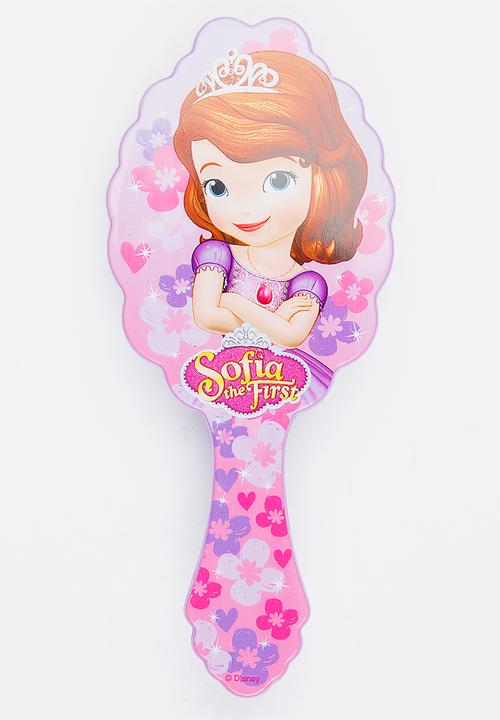 Character Fashion - Sofia the First Hairbrush Dark Pink