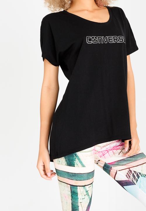 Converse - Logo Tee Black