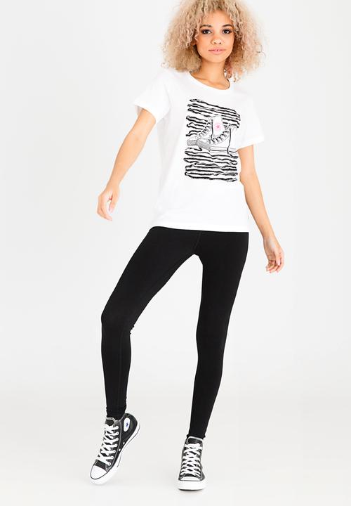 Converse - Crew Tee White