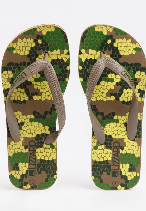 Lizzy - Teen Barrack Flip-flop Multi-colour