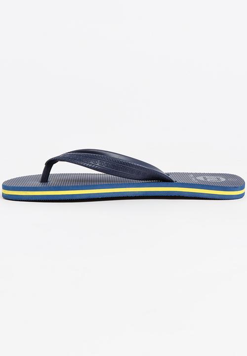 World Tribe - Ultimate Boys Flip Flops Dark Blue