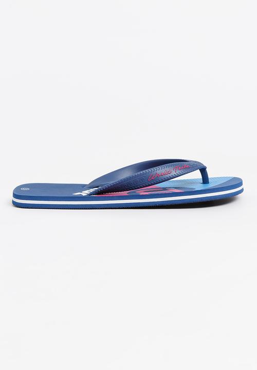 World Tribe - Big Chill Boys Flip Flops Navy