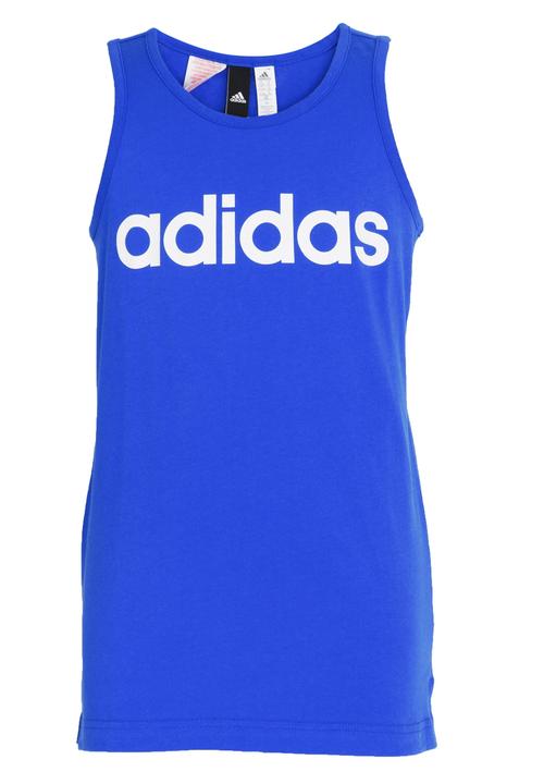 adidas Performance - Linear Tank Mid Blue