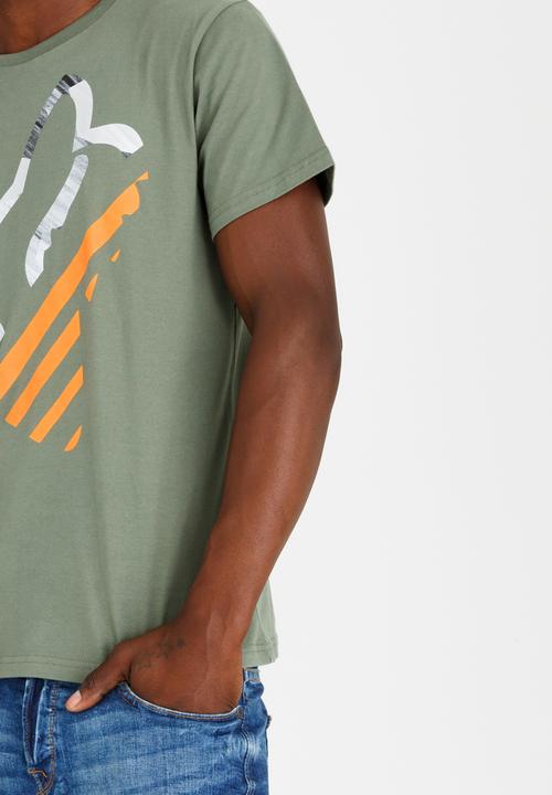 Fox - Dust Storm Head Tee Green