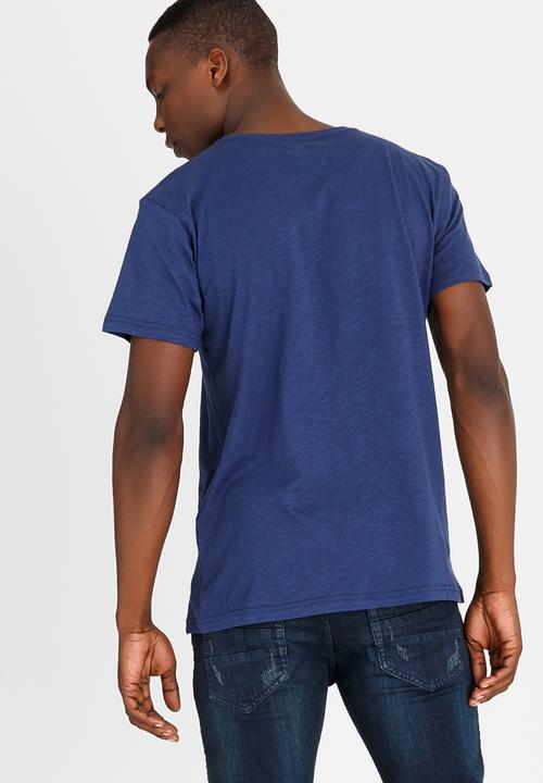 DC - Star Standard Slubby Short Sleeve Tee Blue