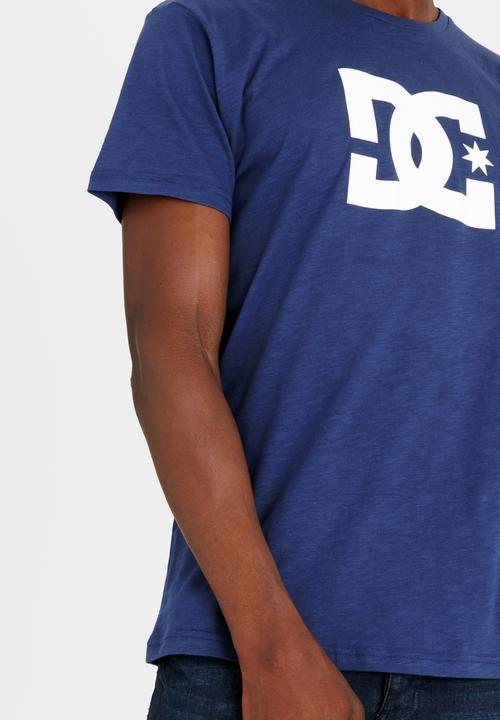 DC - Star Standard Slubby Short Sleeve Tee Blue