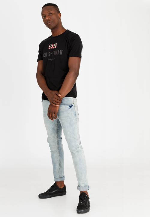 Ben Sherman - Original  Crew Neck Tee Black
