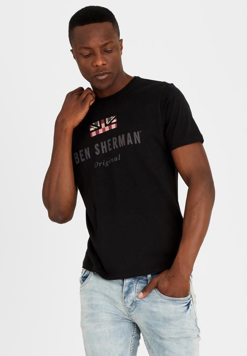 Ben Sherman - Original  Crew Neck Tee Black