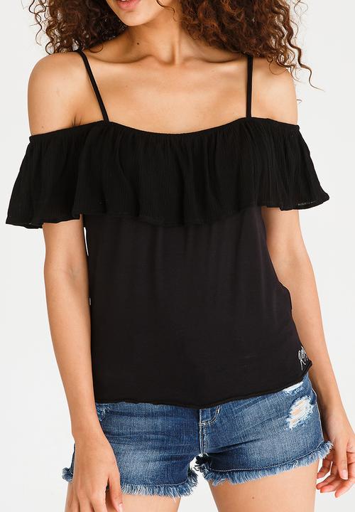Roxy - Cold Ocean Strappy Top Black