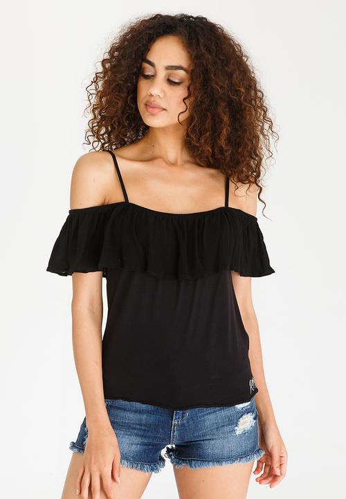 Roxy - Cold Ocean Strappy Top Black