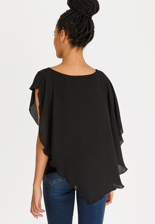 edit - Feminine Blouse Black